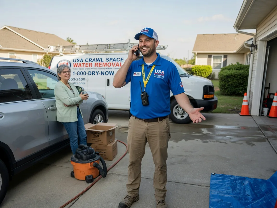 Crawl Space Water Removal College Station, TX FAQs